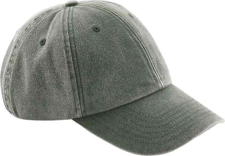 Produktbild Beechfield Vintage Niederes Profile Baseballkappe (One Size)