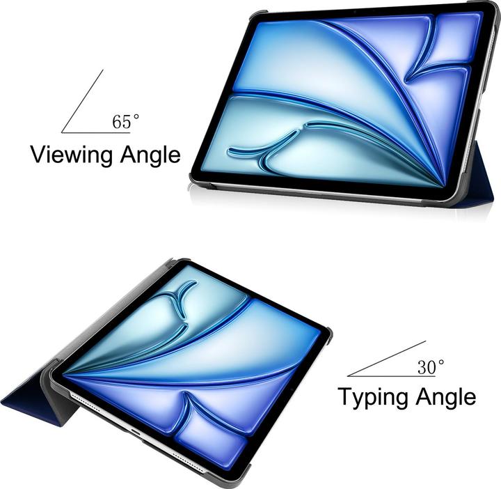 Actual product image Lobwerk Cover for Apple iPad Air 10.9 2020/2022 4/5 generation iPad Air 11 2024 M2 11 inch Slim protective (X)