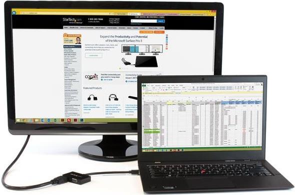 Image du produit StarTech Convertisseur Mdp En HDMI Ou VGA (Numérique -> Numérique)