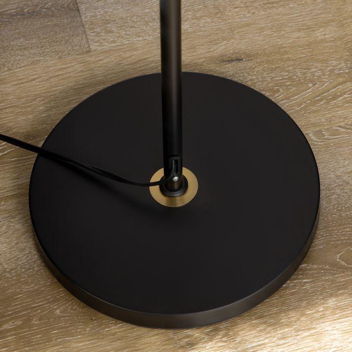 Produktbild Swisshandel24 Stehlampe, Höhenverstellbarer Standlampe, 40 W schwenkbar Stehleuchte, Bogenlampe, Leselampe mit E27 (E27)