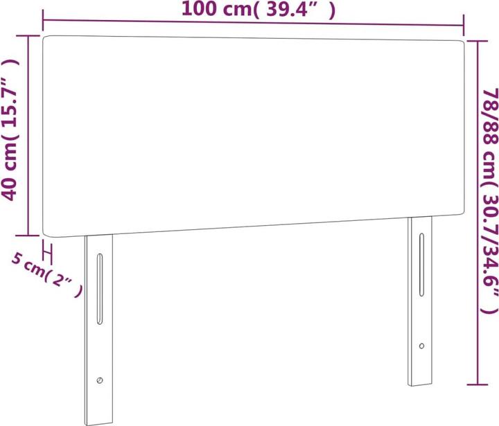 Immagine prodotto VidaXL Lauriane (180 x 5 x 88 cm)