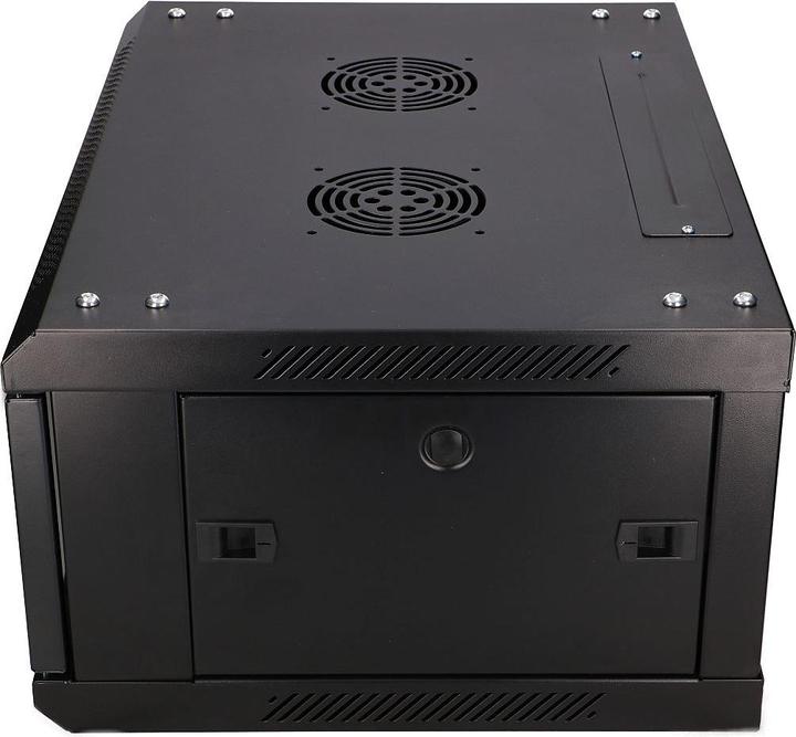 Produktbild Extralink 4U 600X450 WALL-MOUNTED RACKMOUNT CABINET BLACK Wall mounted rack (4 HE, 19 Zoll Rack)