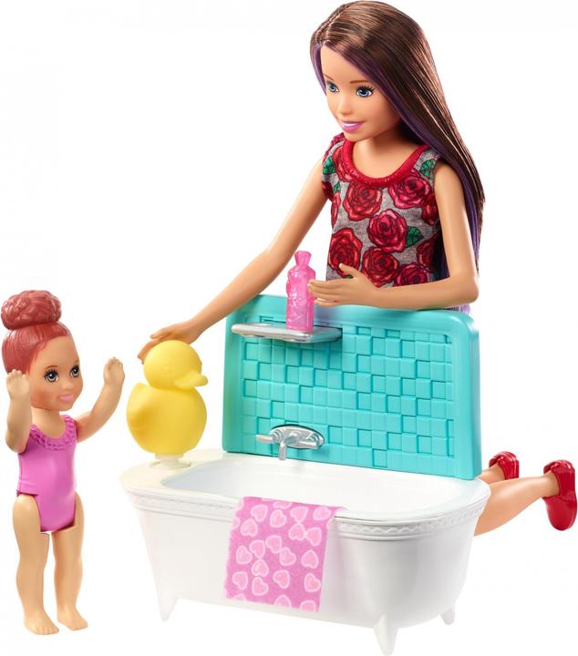 Image du produit Barbie Poupées et jeux de salle de bain