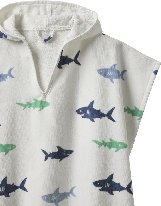 Immagine prodotto Vertbaudet Poncho da bagno per bambini HAIE in cotone riciclato, personalizzabile (104)