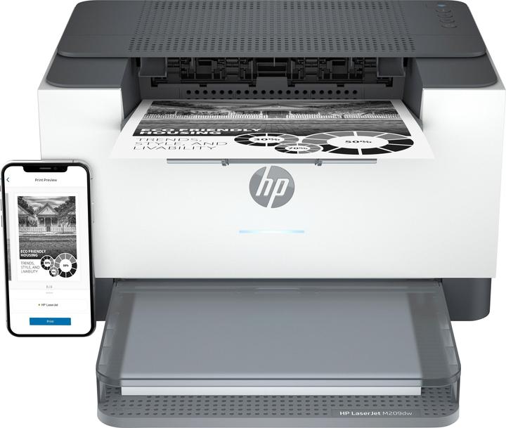 Produktbild HP LaserJet M209dw (Laser, Schwarz-Weiss)