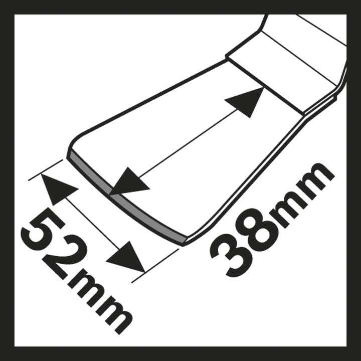 Immagine prodotto Bosch Professional Zubehör Raschietto flessibile ATZ 52 SFC