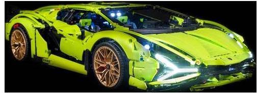 Produktbild Light my bricks LED Licht Set für LEGO Lamborghini Sián FKP 37