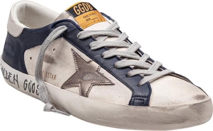 Image du produit Golden Goose super star sneakers in leather and suede with laminated star (42)