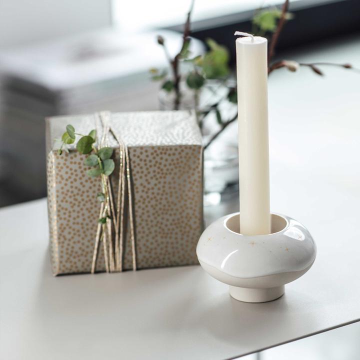 Actual product image Like. by Villeroy & Boch Candle Holder Donut Winter Glow (9 x 9 x 5.5 cm)