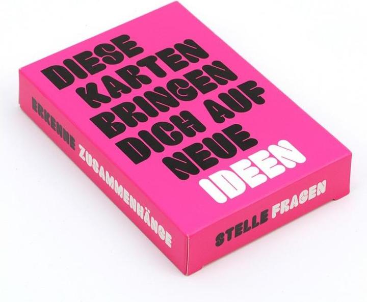Produktbild 441289 - Diese Karten bringen dich auf neue Ideen - Kartenspiel (DE-Ausgabe) (Deutsch)