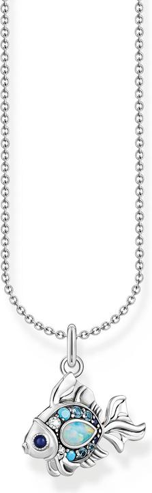 Produktbild Thomas Sabo Kette mit Fisch-Anhänger Silber (925 Sterlingsilber, 38 - 45 cm)