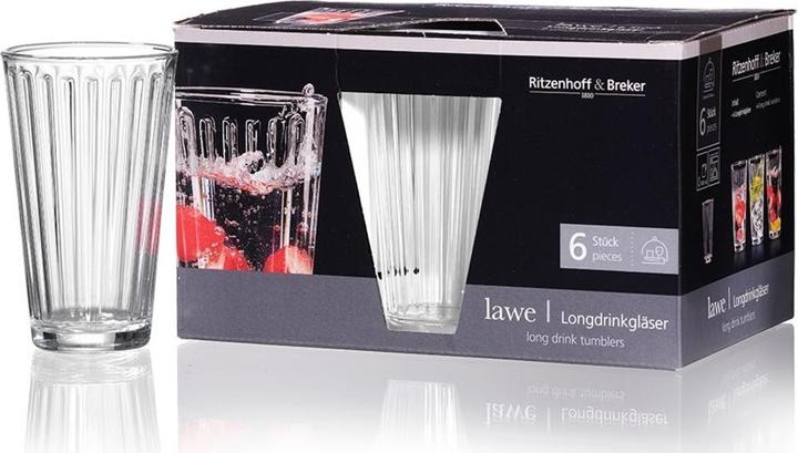 Ritzenhoff Longdrinkgläser 6er Set (0.40 l, 6 x)