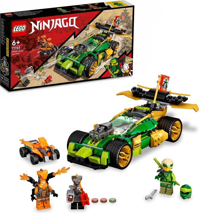 Produktbild LEGO Lloyds Rennwagen EVO (71763, LEGO Ninjago)