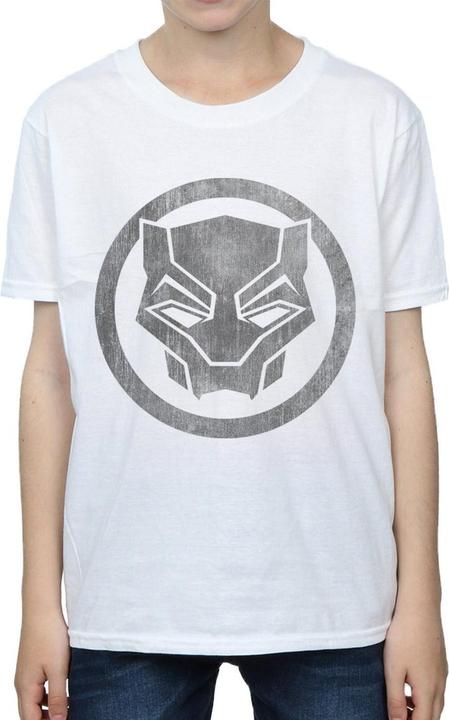 Produktbild Jungen Black Panther Distressed Icon TShirt (140, 146)