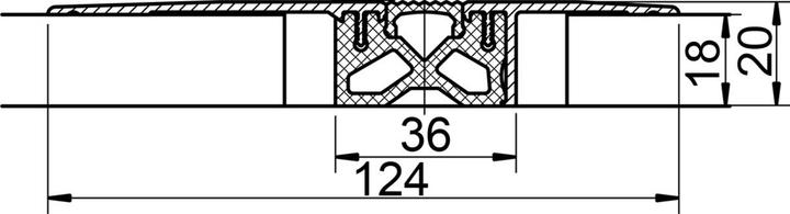 Produktbild Hebgo Nullschwelle 187
