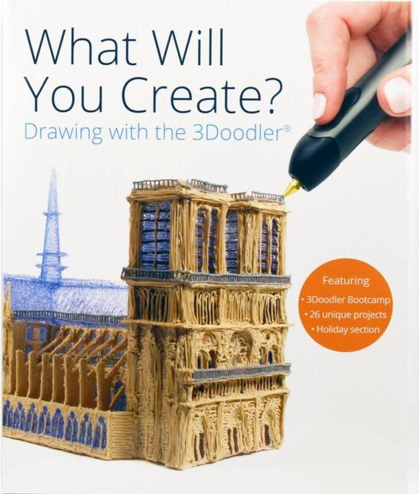 Actual product image 3Doodler Book - Knyga of projects in 3D