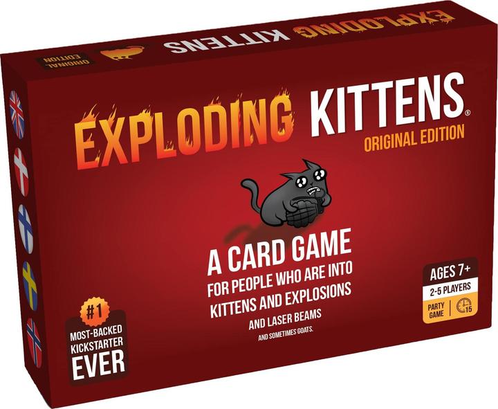 Enigma Exploding Kittens (Nordic Original) (Norwegian, Finnish, Swedish, Icelandic, German, Danish)