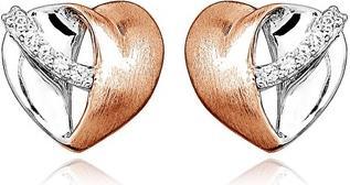 Immagine prodotto Moiss Orecchini romantici bicolore con zirconi E0001333 (L)