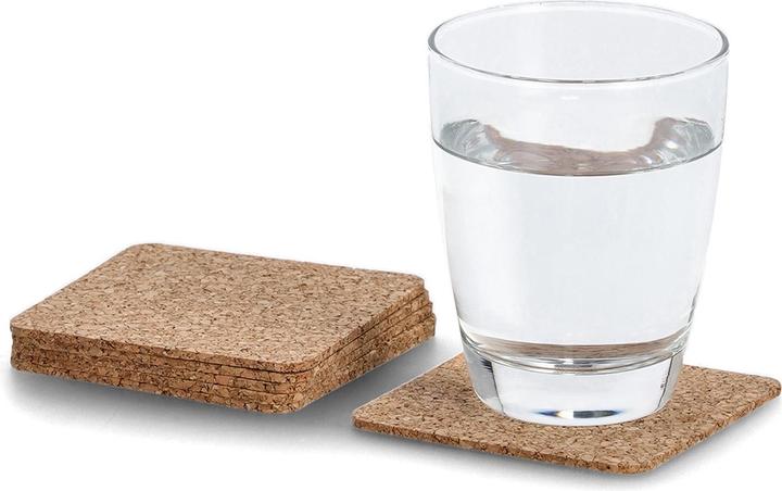 Image du produit Zeller Present Dessous de verre en liège (6 x, Dessous de verre)