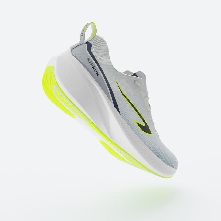 Image du produit Kiprun Chaussures de Running Homme - Cushion 500 Blanc Jaune (45)