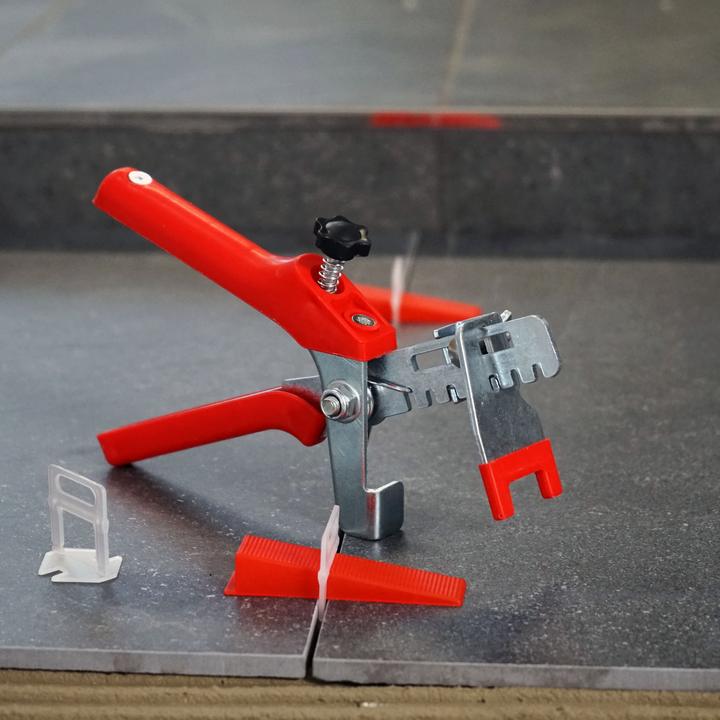 Immagine prodotto XPOtool Kit Système Nivellement 1000 Cales 1000 Croisillons 1,5mm 1x Pince Pose Carrelage Mur Sol