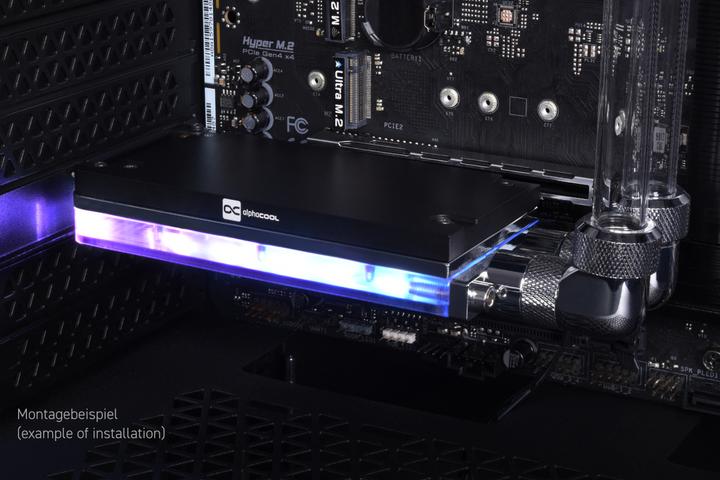 Image du produit Alphacool Alpha Core M.2 NVMe PCIe 4.0 liquide cool 1022576