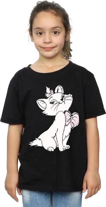 Immagine prodotto Disney Maglietta da bambina Marie in cotone (140, 146)