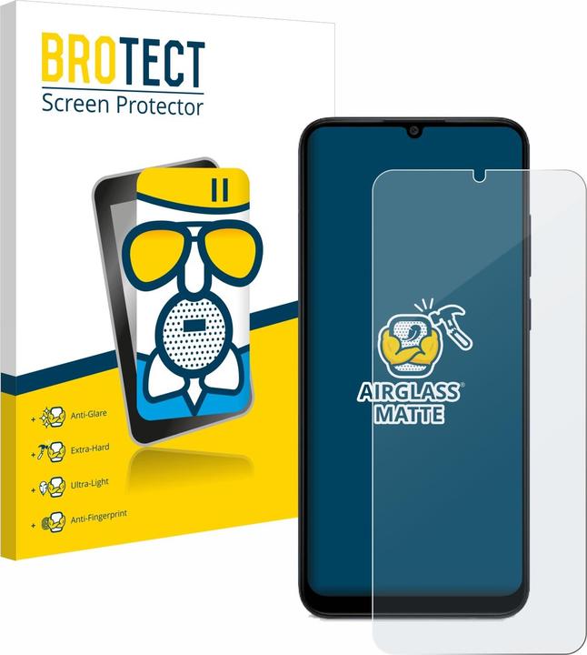 Produktbild BROTECT AirGlass Panzerglasfolie Matt (1 Stück, Samsung Galaxy A04)