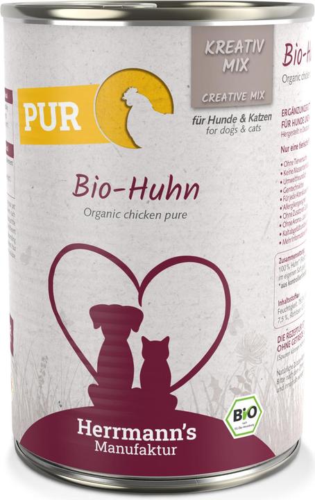 Produktbild Herrmanns Huhn Reinfleisch (Adult, 1 Stk., 400 g)