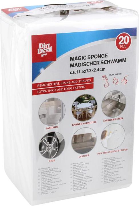 Image du produit Dirt Devil Gomme à salir (20 pcs)