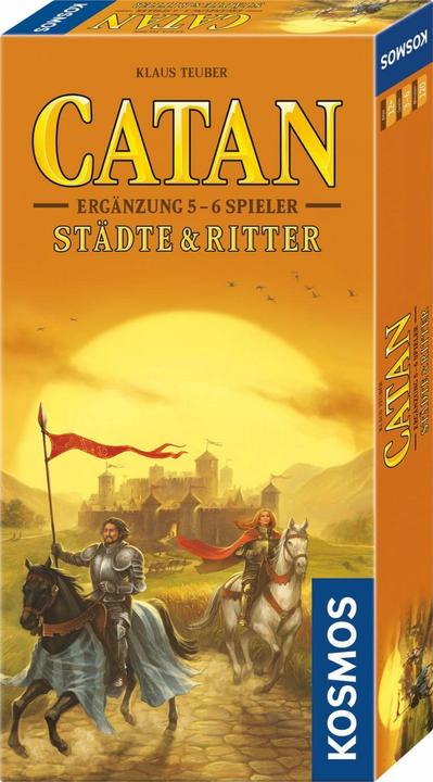 Kosmos CATAN - Aanvulling 5-6 spelers - Steden & Ridders (Duits)