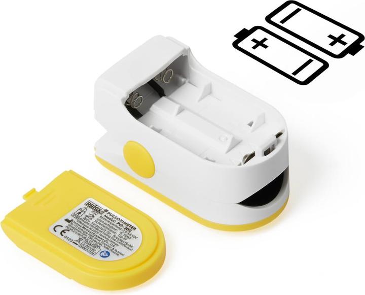 Immagine prodotto Pulox Pulsossimetro PO-100 Solo in giallo