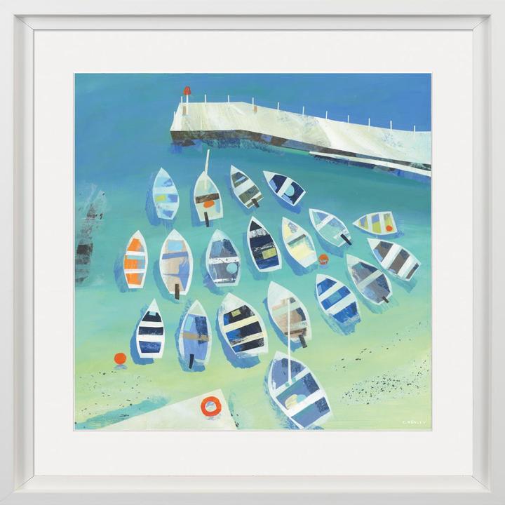 Actual product image Claire Henley Birds Eye View Canvas Print (60 x 60 cm)
