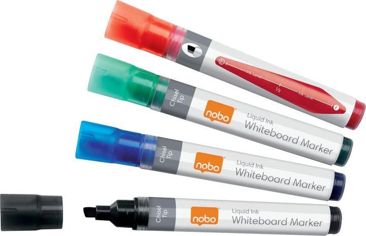 Immagine prodotto Nobo N-Marker Viscom 4mm 1915386 ass. 10 pezzi (Multi colore, 4 mm, 10 x)
