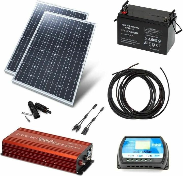 Autosolar Solar system set (100 W)