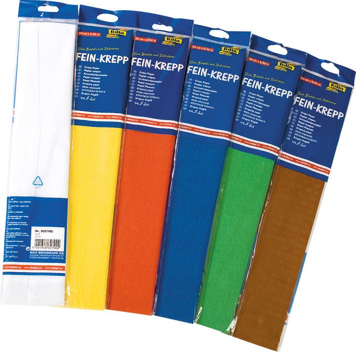 Actual product image Folia Crepe paper in layers brown 32 gsm 1 pc. (22 g/m², 1 x)