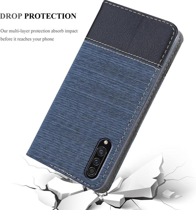 Image du produit Cadorabo Couverture look jeans Book (Samsung Galaxy A50, Samsung Galaxy A30s, Samsung Galaxy A50s)