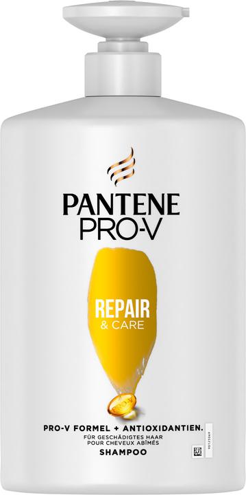 Actual product image Pantene Pro-V Repair & Care Shampoo For Damaged Hair, 1 litre (1000 ml, Liquid shampoo)