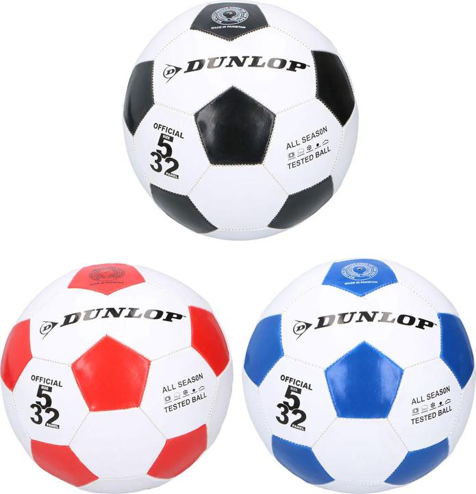 Dunlop Pallone da calcio misura 5 in PVC