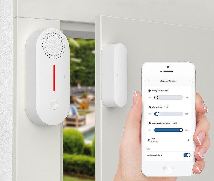 Produktbild VisorTech 2er-Set 2in1-WLAN-Tür- & Fensteralarm