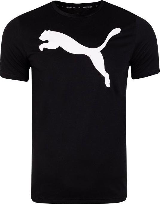 Produktbild Puma Herren Active Big Logo Tee T-Shirt, schwarz, L (L)