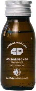 Produktbild 4peoplewhocare Gesichtsöl - Goldgrübchen (Braunglasflasche mit Kork) (50 ml, Gesichtsöl)