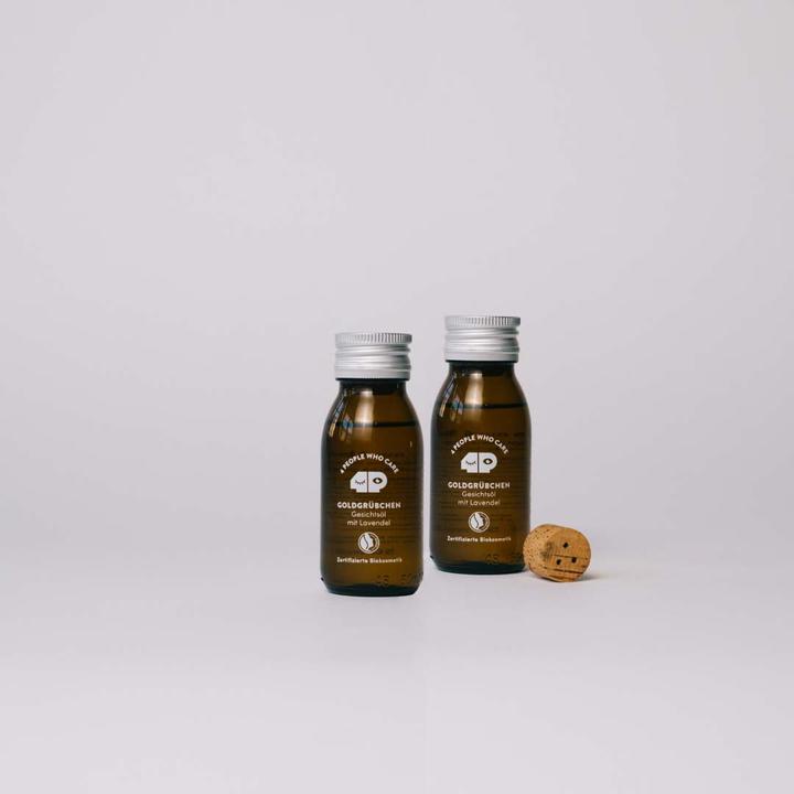 Produktbild 4peoplewhocare Gesichtsöl - Goldgrübchen (Braunglasflasche mit Kork) (50 ml, Gesichtsöl)