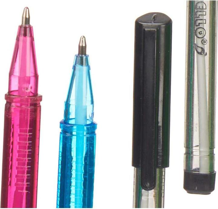 Produktbild Pincello Kugelschreiber-Set Bunt (12 Stück) (Mehrfarbig, 12 x)