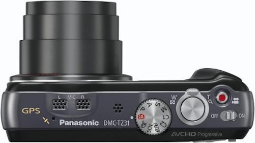 Image du produit Panasonic Lumix TZ31, 14MP, zoom 20x, 3D, GPS, FullHD, noir (1/2,3'')