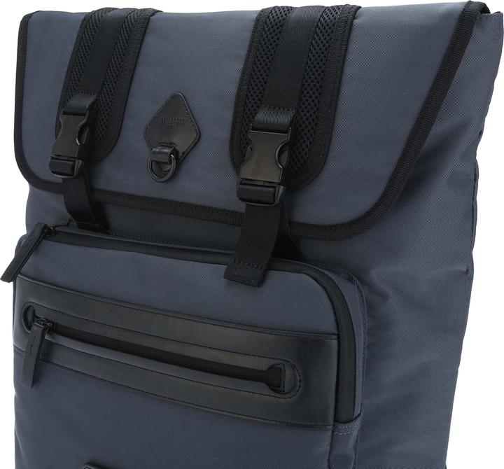 Actual product image Ted Baker Mens Komute Twill Recycled Backpack