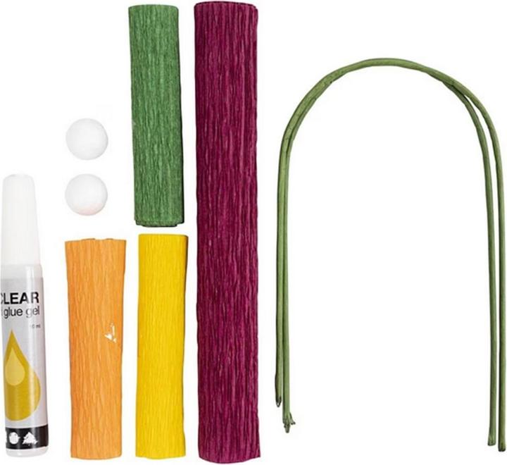 Image du produit Creativ Company Mini kit de bricolage papier crépon (105 g/m², 1.10 x)
