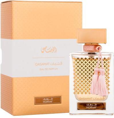 Actual product image Rasasi Qasamat Morhaf by Eau de Parfum Spray (Unisex) 65 ml (Eau de parfum, 65 ml)
