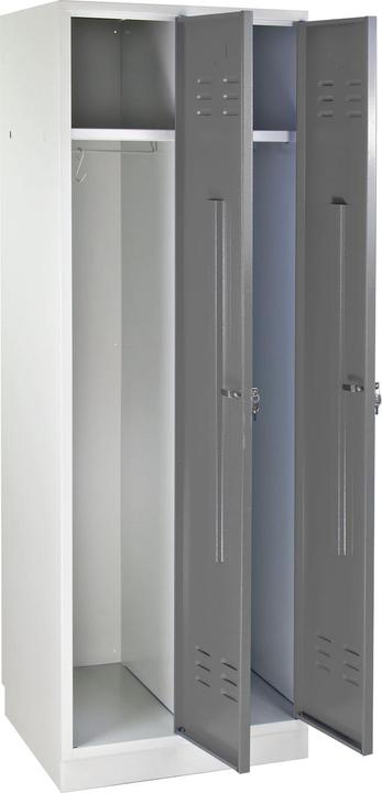 Actual product image ADB Spind Garderobenschrank Regular" 2-türig (60 cm, 177.50 cm)