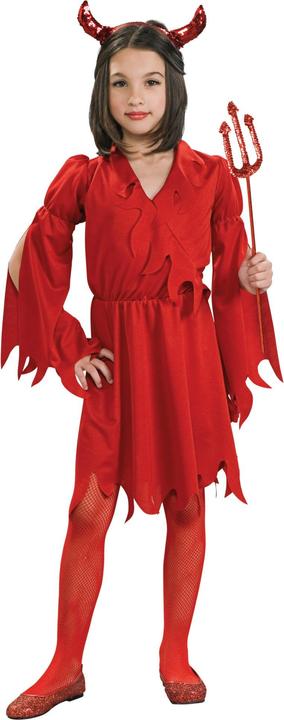 Produktbild Rubies Teufelin Mädchenkostüm: Devil Girl Kinderkostüm (M)